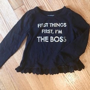 NWOT The Children's Place long sleeve tee